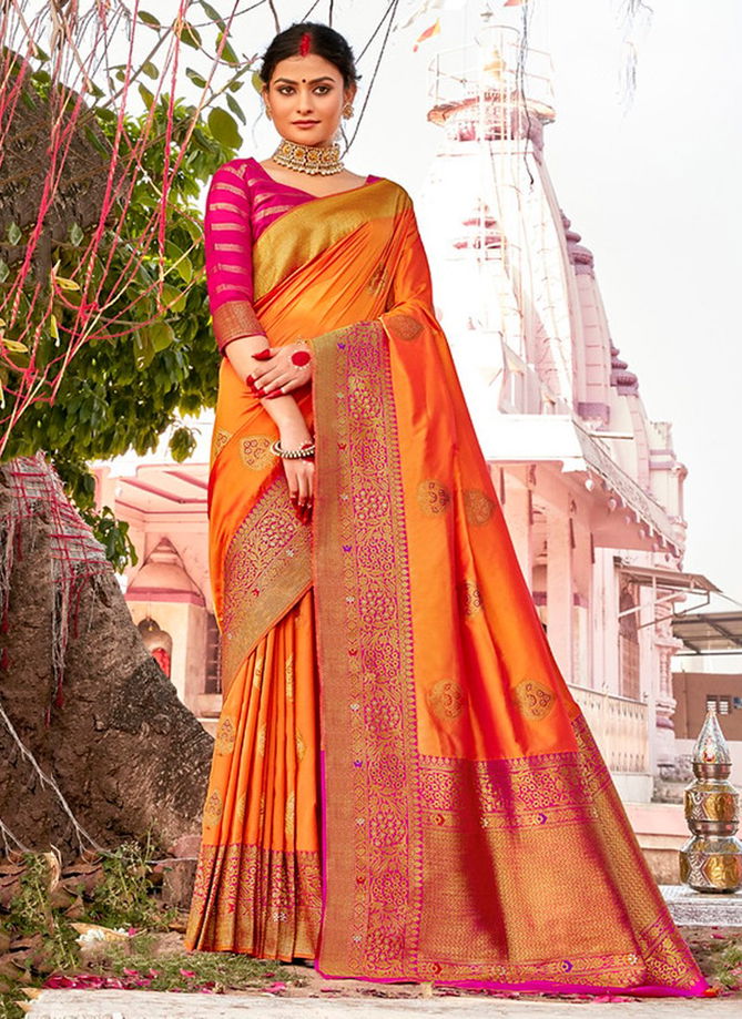 B FINE ART OF VARANASI Fancy Latest Designer Festive Wear Heavy Silk Stylish Saree Collection